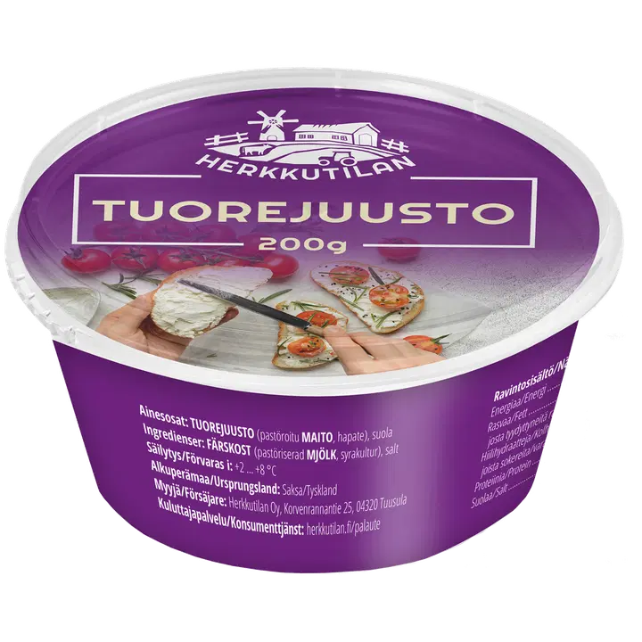Herkkutilan Tuorejuusto 200g
