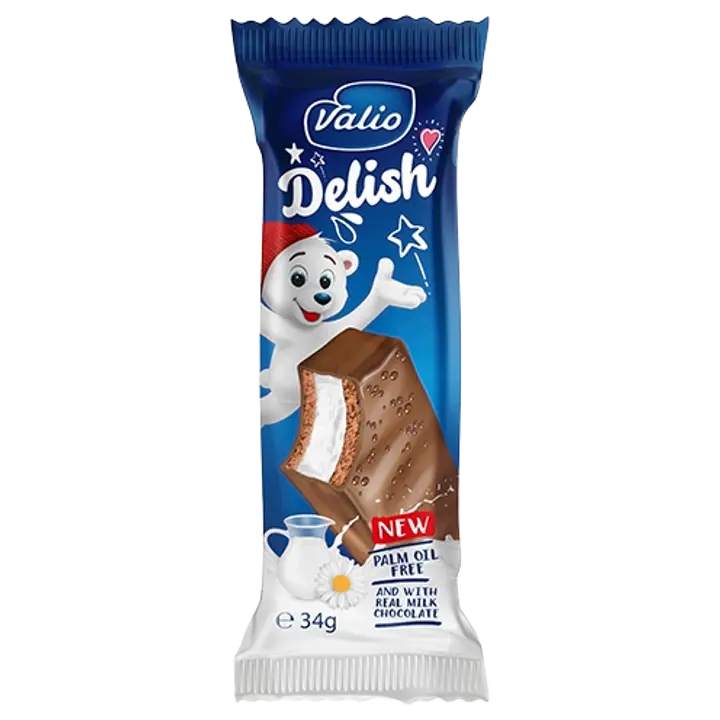 Piimasnäkk šokolaadis, 34 g