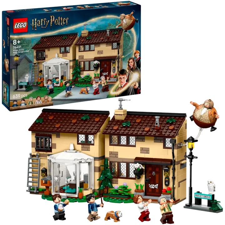 LEGO® Harry Potter TM 76451 Likusteritie: Marge-tädin vierailu