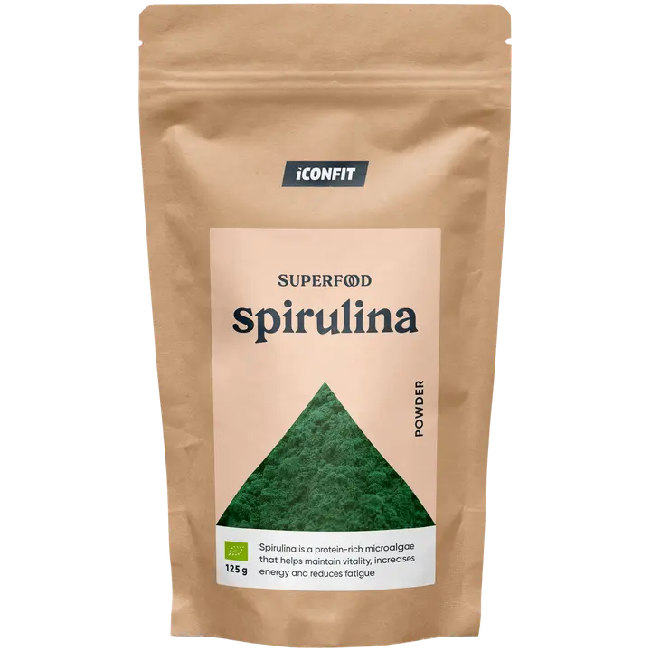 ICONFIT Mahe Spirulina Pulber