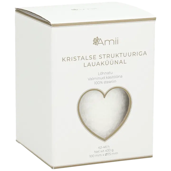 Amii lauaküünal valge 430g
