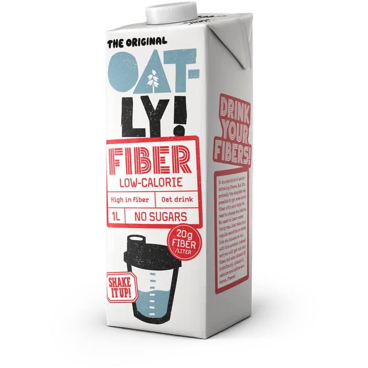 Oatly Fiber Vähäkalorinen 1 L