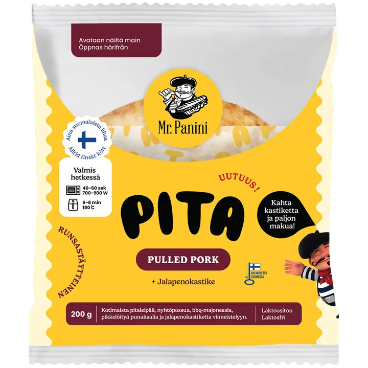 Mr. Panini Pita Pulled Pork 200 g