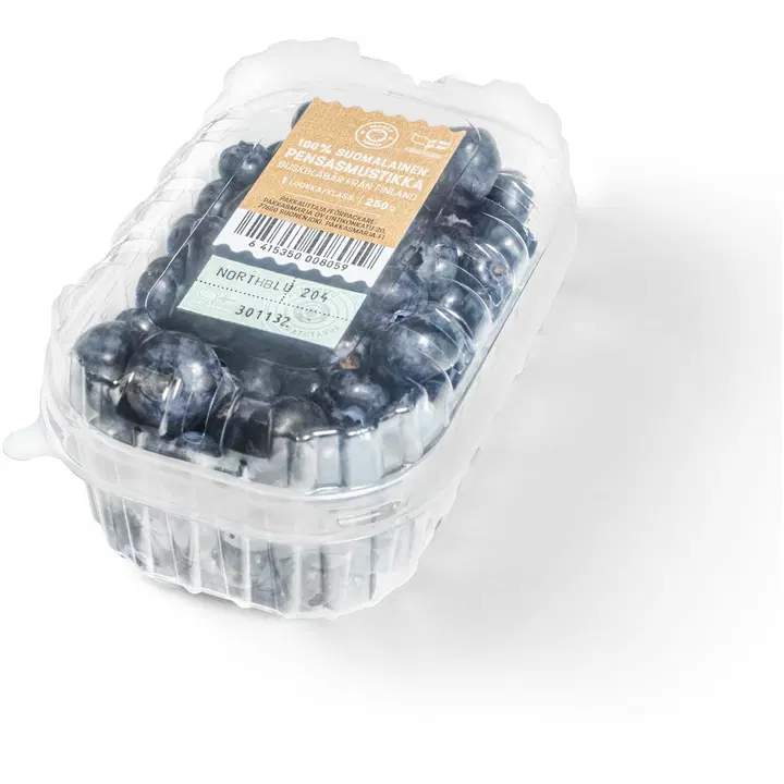 Pakkasmarja 250g  suomalainen pensasmustikka tuore