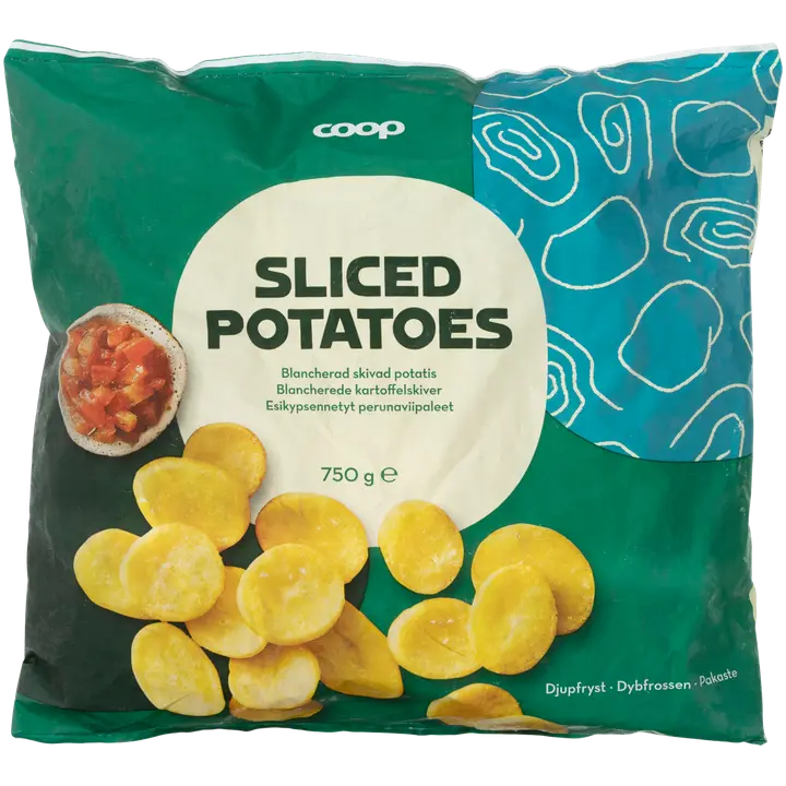 Coop perunaviipaleet 750 g pakaste