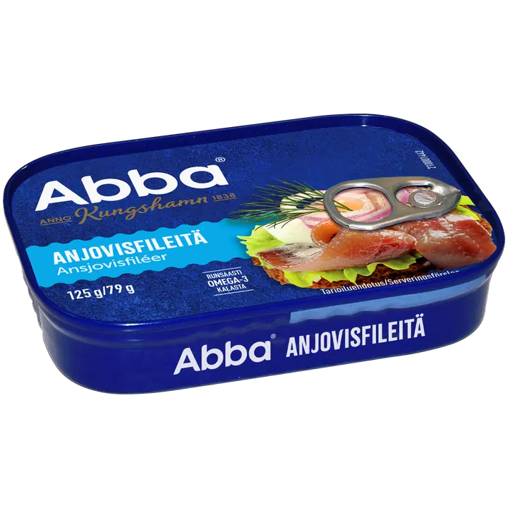 Abba ansjovisfilé 125/79g