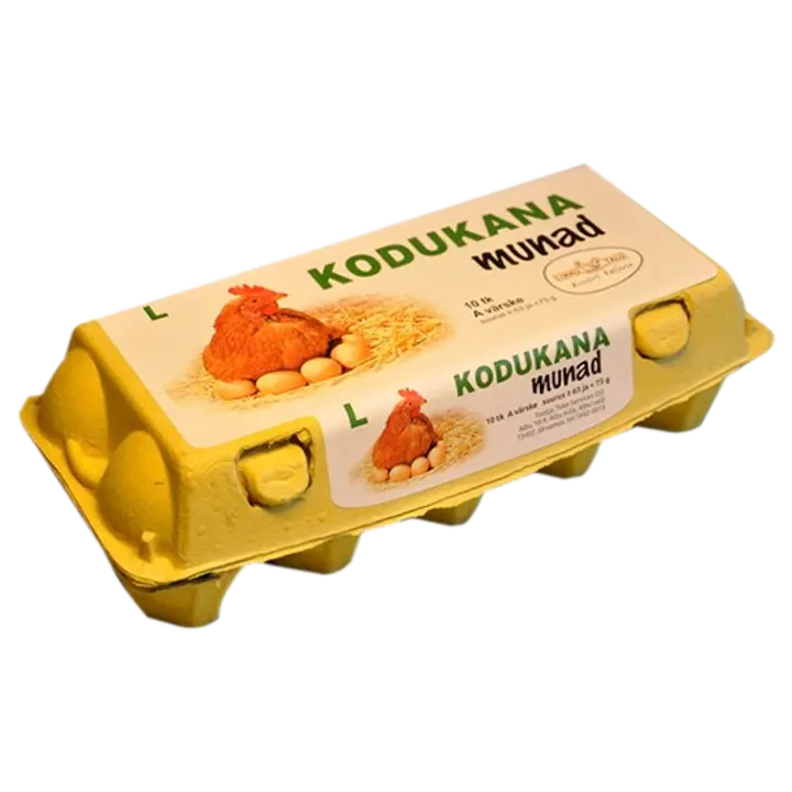 Linnu Talu Vabapidamise kanamunad L 10 tk