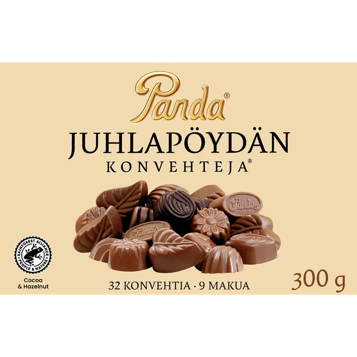 Panda Juhlapöydän chokladkonfekt 300g