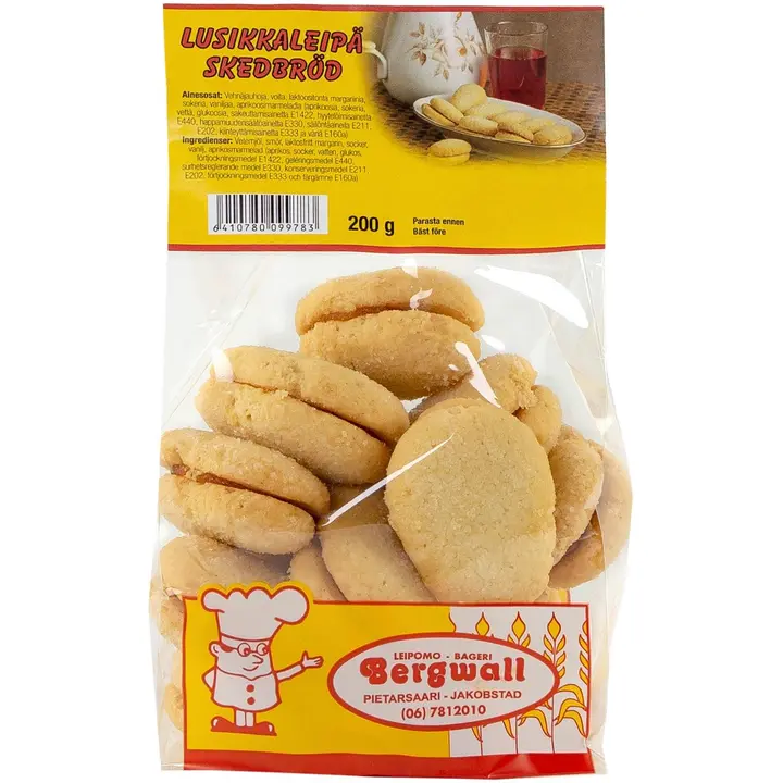 Bergwall Lusikkaleipä