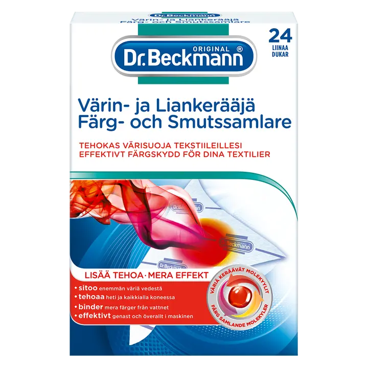 Dr Beckmann 24kpl Värin- ja liankerääjä