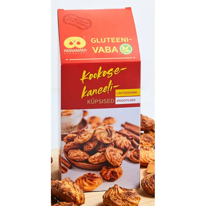 Pärnamäed Gluteenivaba Kookose-Kaneeliküpsis 120 G