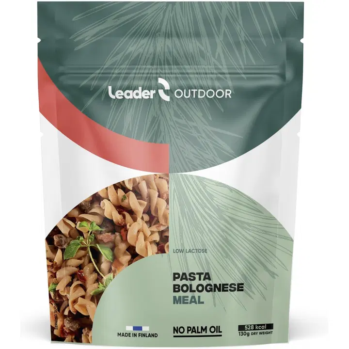 Leader Outdoor retkiruoka pasta Bolognese ateria-aines 130 g
