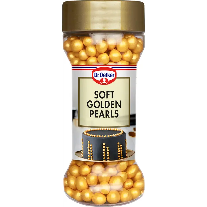 Dr. Oetker Soft Golden pearls koristerakeet 42 g