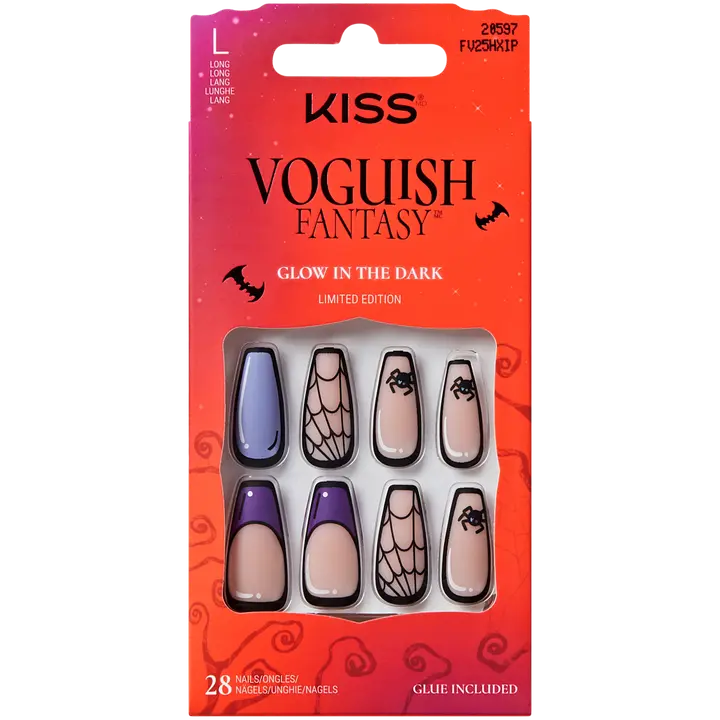 Kiss Halloween Nails - Moonlit Magic 28kpl