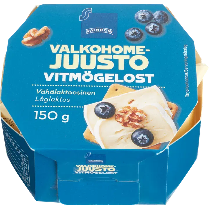 Rainbow 150g valkohomejuusto
