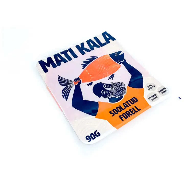 M.V.Wool Soolaforell Mati Kala, Viilutatud 90 G