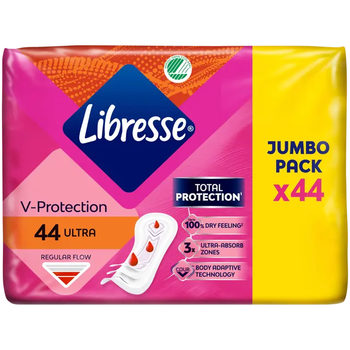 Libresse hügieeniside Ultra Normal Jumbo 44tk