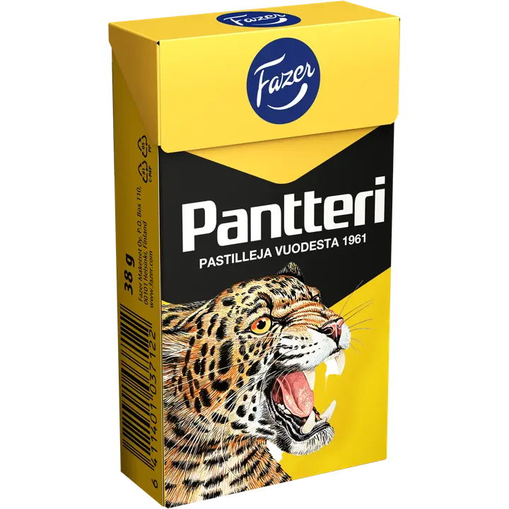 Fazer Pantteri pastilleja 38g