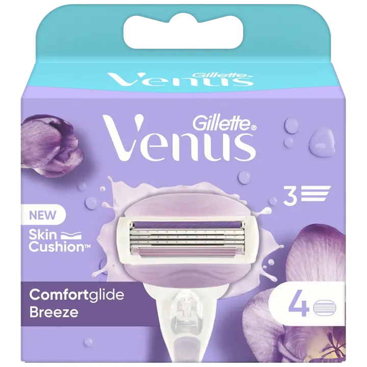 Gillette Venus Comfortglide Breeze 4kpl terä