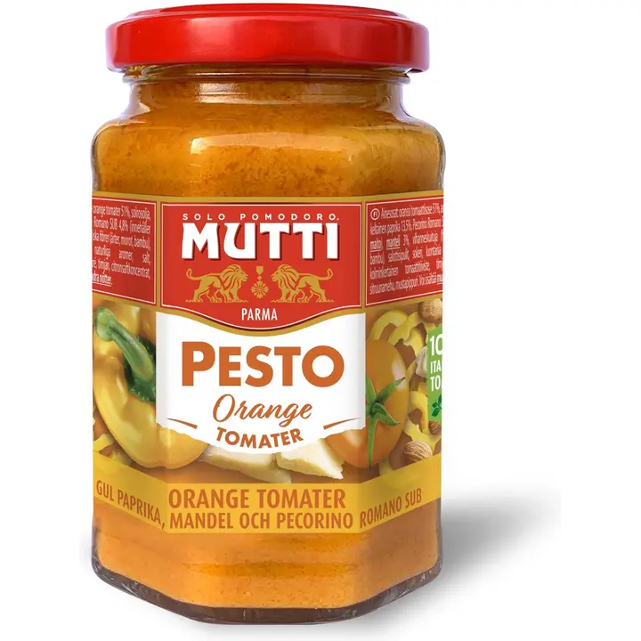 Mutti oranssi tomaattipesto 180g
