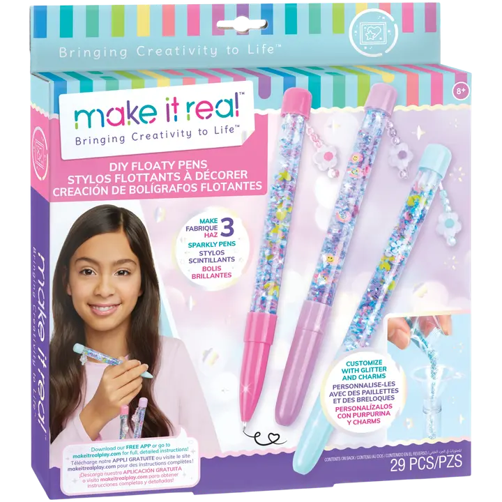 Make It Real Kynien askartelusetti Floaty Pens
