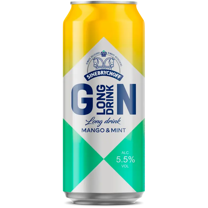 Sinebrychoff Long Drink mango&mint muu alkohoolne jook 5,5%vol 500ml