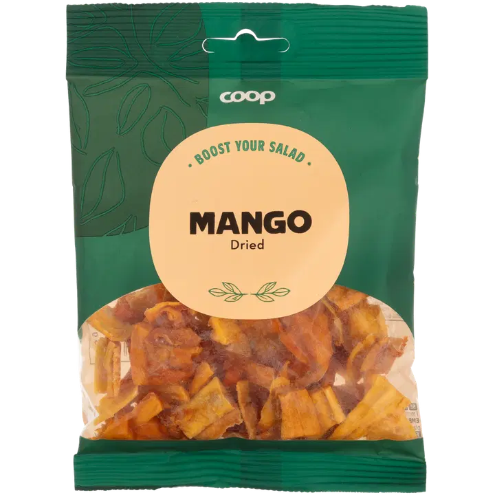 Coop salaattilisuke kuivattu mango 65 g