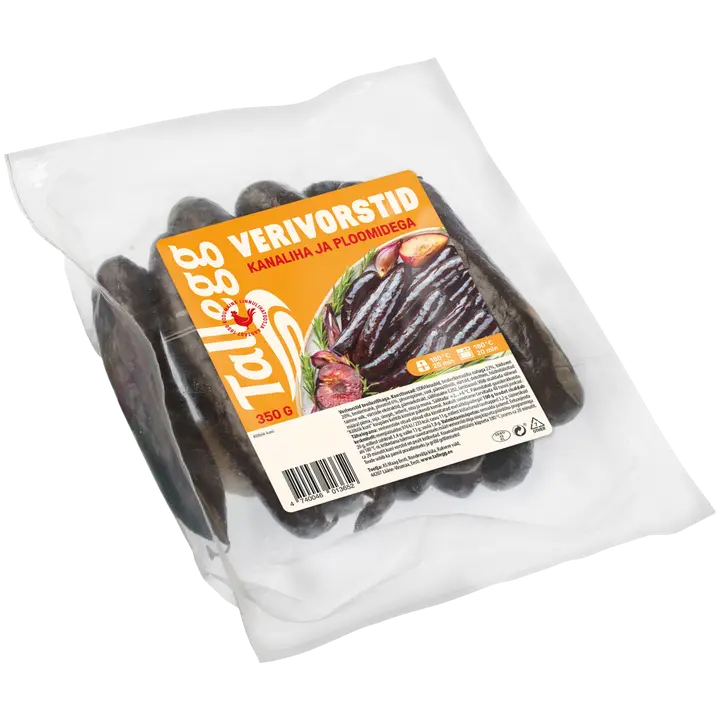 Tallegg Verivorstid Kanaliha Ja Ploomidega 350G