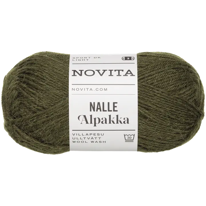 Novita lanka Nalle Alpakka 50g rahkasammal 3211