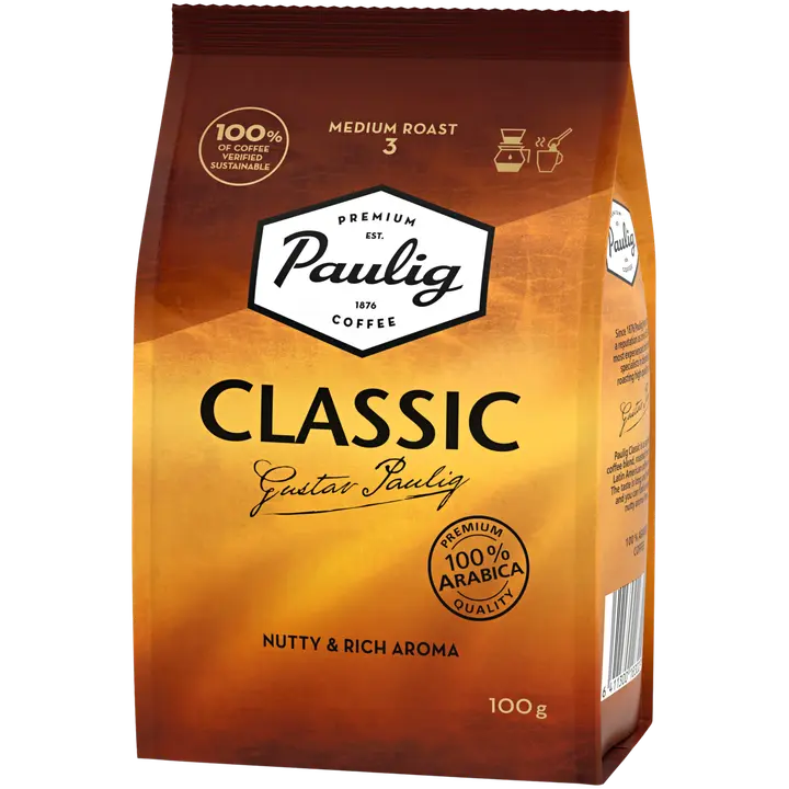 Paulig filtrikohv Classic 100 g keskmine röst