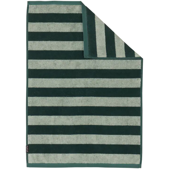 Ratia käsipyyhe Raita 40x40 mm 50x70 cm vaalean vihreä/vihreä