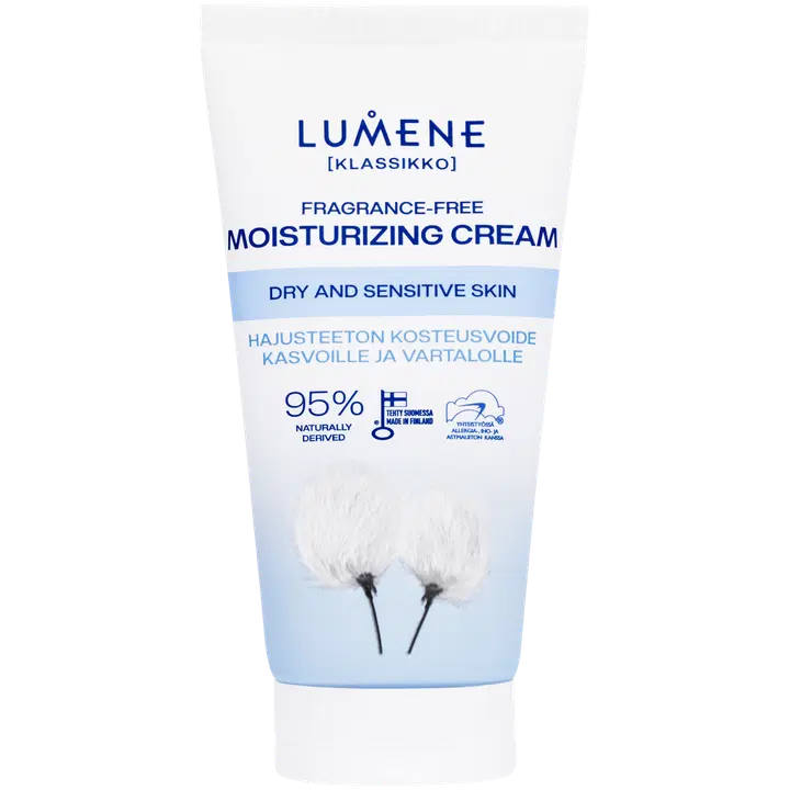 Lumene KLASSIKKO Hajusteeton kosteuttava voide 75 ml