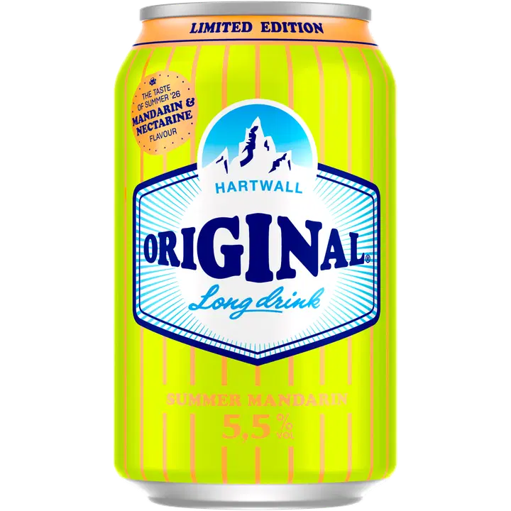 Hartwall Original Long Drink Summer Mandarin 5,5% 0,33 l