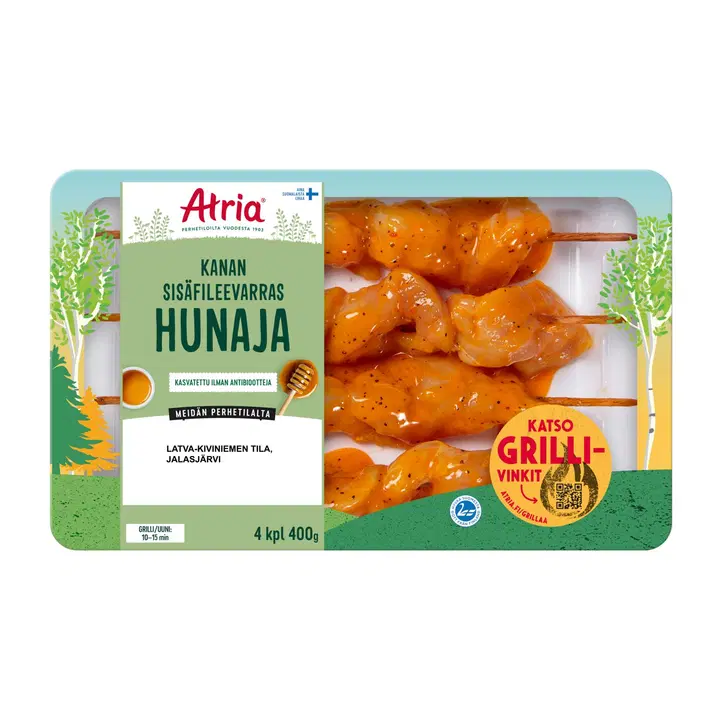 Atria Kanan Sisäfileevarras Hunaja 400g