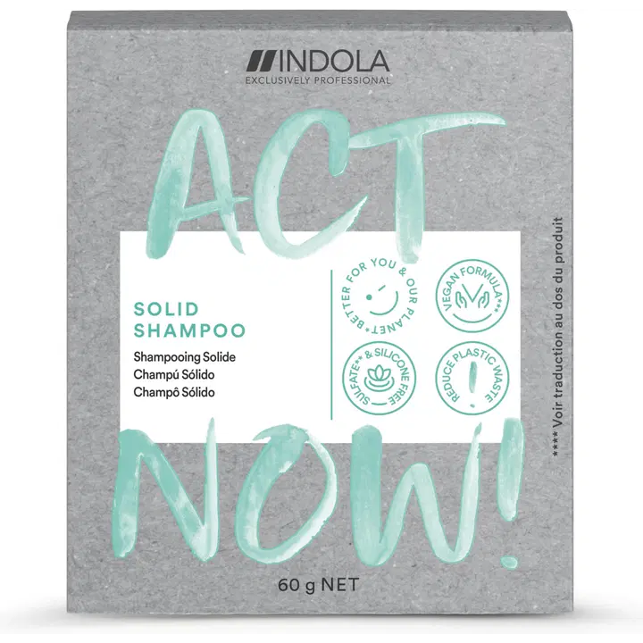 Indola ACT NOW! Solid Shampoo 60 g