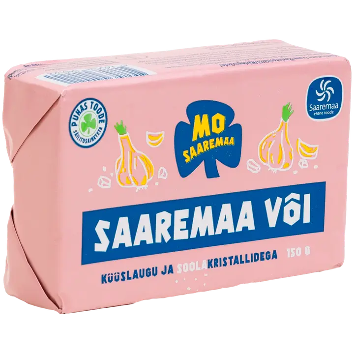 Mo Saaremaa Või küüslaugu ja soolakristallidega, 150g