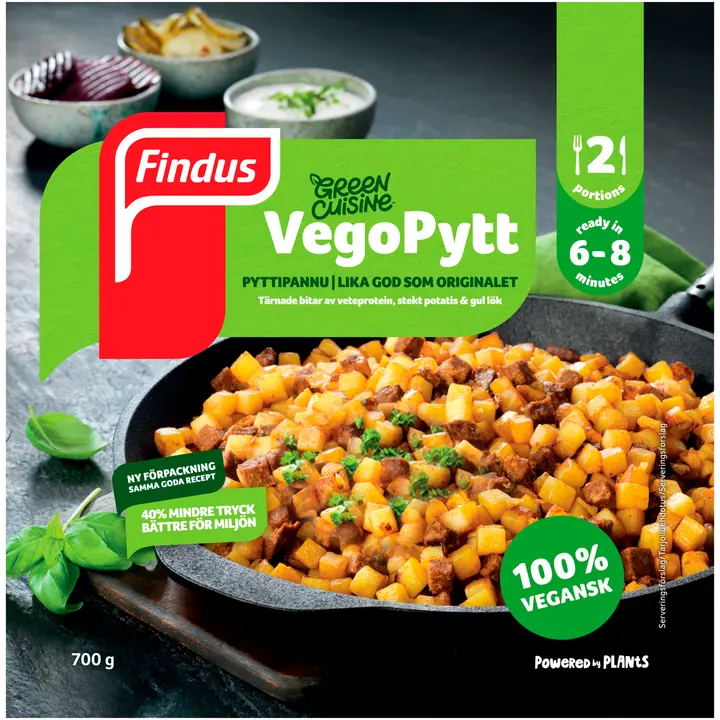 Findus Vegepyttipannu 700g, pakaste