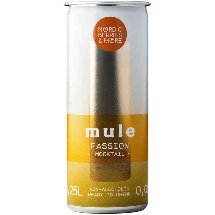 Nordic Berries & More Passion Mule Mocktail  0,0% 0,25L