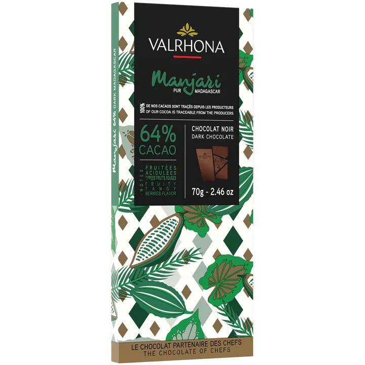 Valrhona Manjari Tumma suklaa 64% 70g