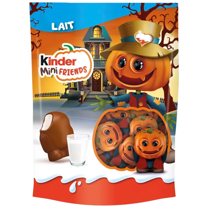 Kinder suklaamakeisia halloweenkääreellä 122 g