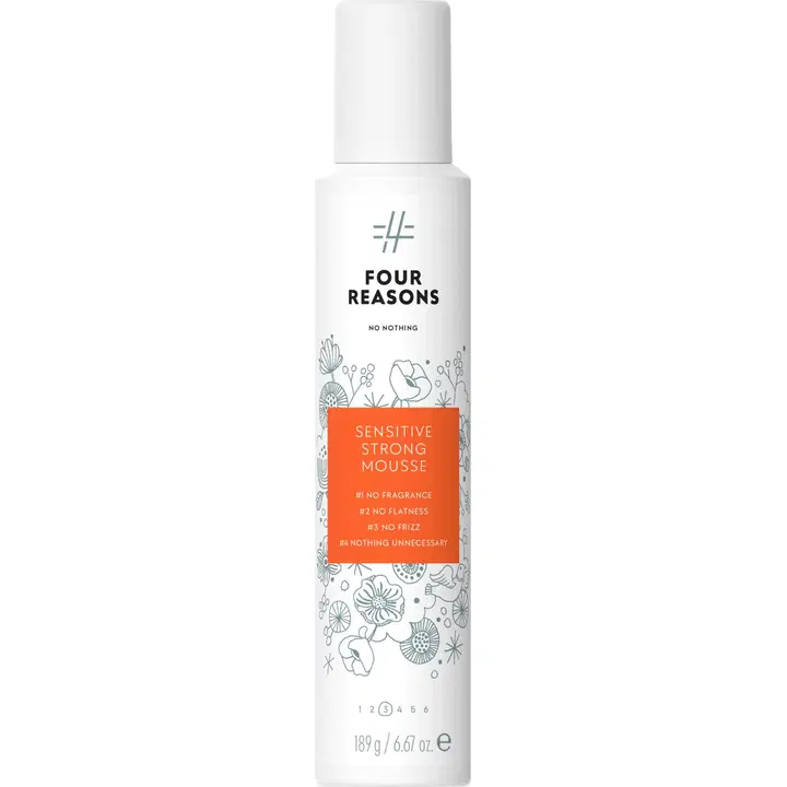 Four Reasons No nothing Sensitive Strong Mousse muotovaahto 200 ml