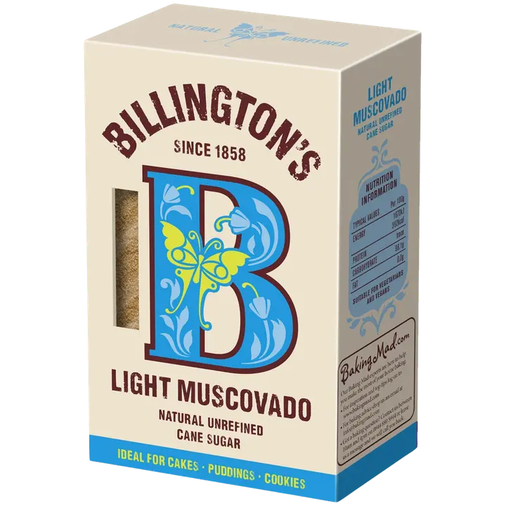 Billington's hele suhkur Muscovado 500g