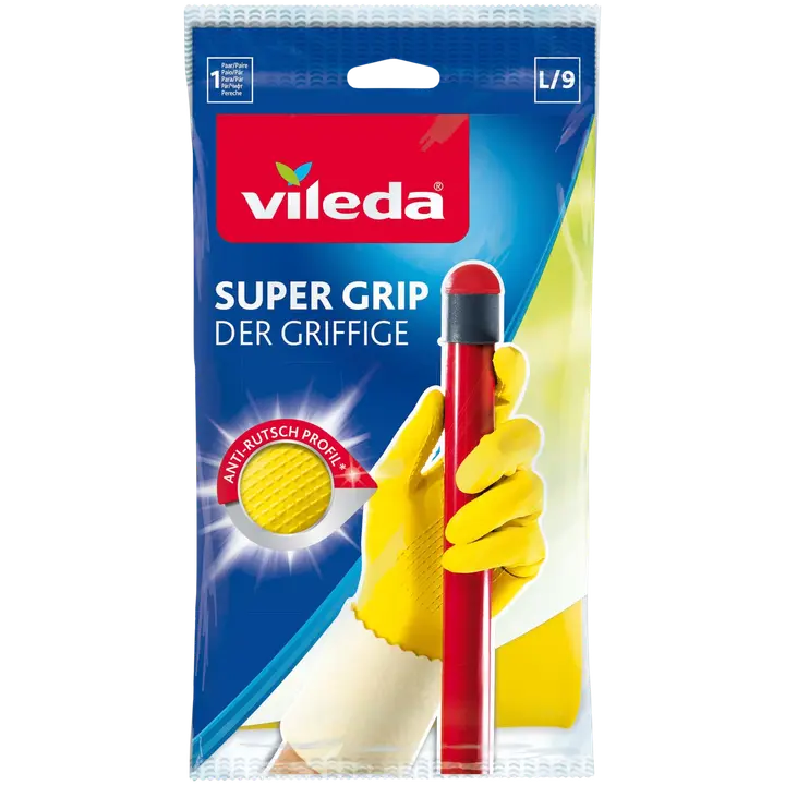 Vileda Super Grip talouskäsine L