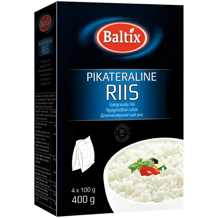 Baltix pikateraline riis 4 x 100 g