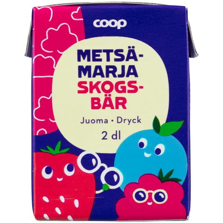 Coop metsämarjajuoma 2dl
