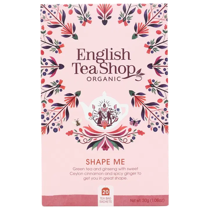 English Tea Shop Luomu Hauduke Shape Me 20 pss 30g