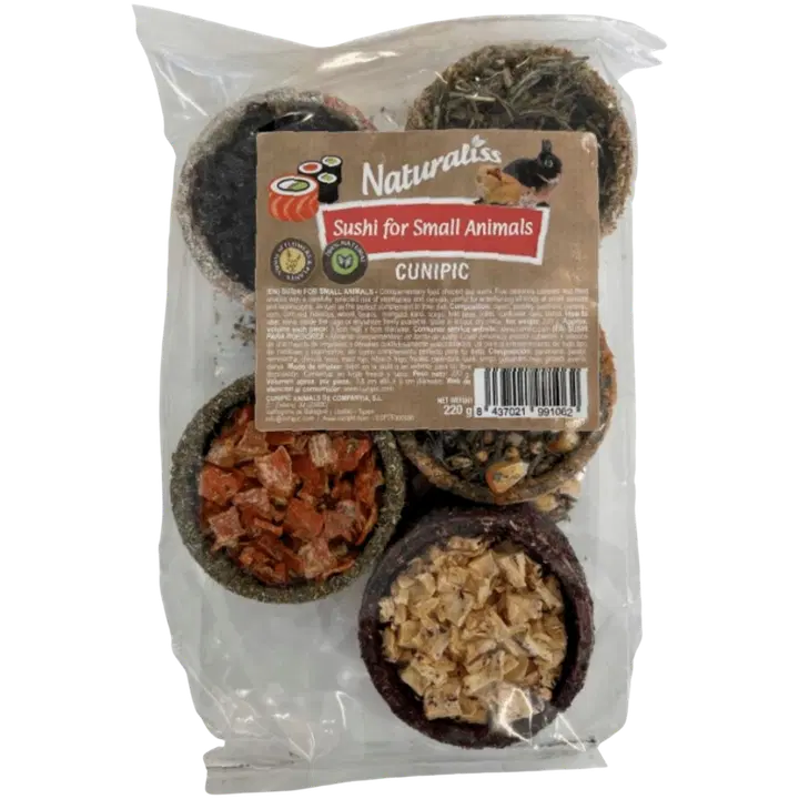 Cunipic sushi snacksportioner 220 g