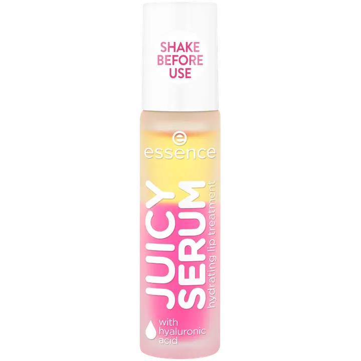 essence JUICY SERUM hydrating lip treatment 01 Raspberry 7.5 ml