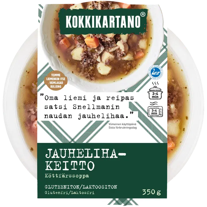 Kokkikartano Jauhelihakeitto 350g