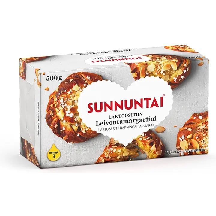 Sunnuntai Laktoositon leivontamargariini 500 g